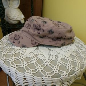 Life is Good Floral Print Mission Cap